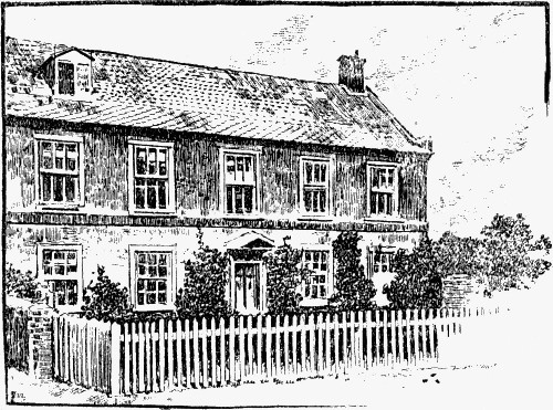 GEORGE BORROW'S BIRTHPLACE AT DUMPLING GREEN

From a drawing by Fortunino Matania