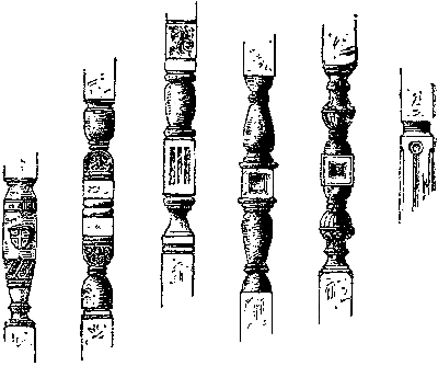 A CHOICE OF BALUSTERS.