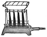 FIG. 203.—Bread can be toasted by electricity.