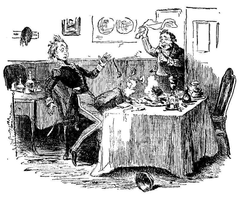 Disadvantage of Breakfasting over a Duelling-party. 