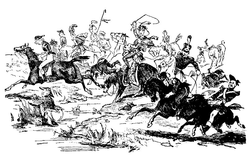 A Hunting Turn-out in the Peninsula. 