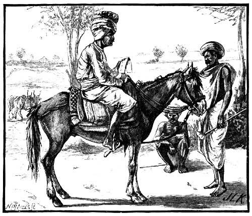 A MONEY-LENDER ON A DECCAN PONY