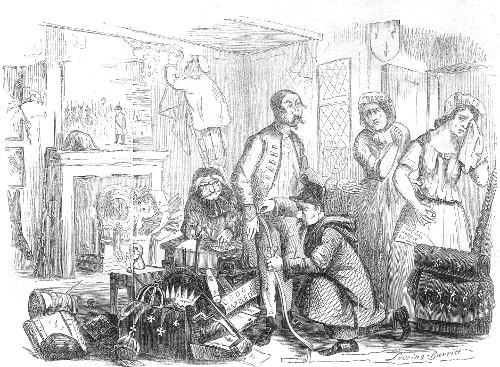 SCENE FROM THE 'PRESIDENT'S PROGRESS.'